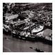 Luchtfoto van de scheepswerf Boele te Bolnes